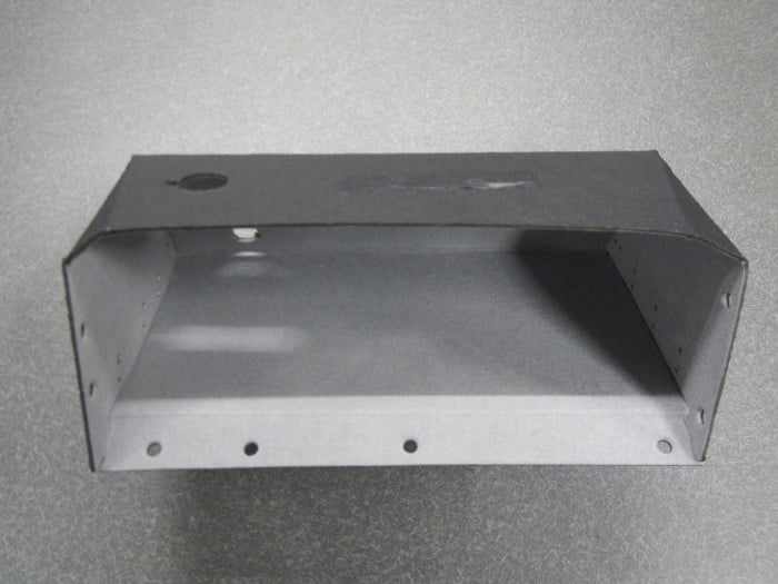 Glove Box Liner Grey - 1963 Buick Riviera Glove Box Liner with Air Conditioning