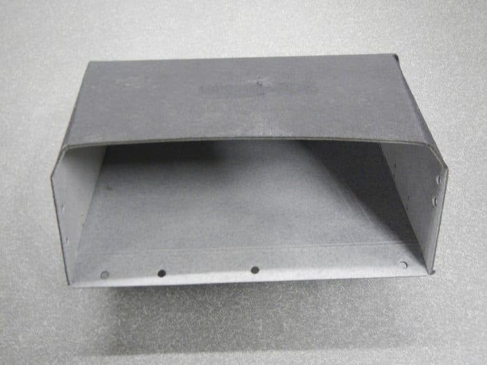 Glove Box Liner Grey - 1963 Buick Riviera Glove Box Liner with out Air Conditioning