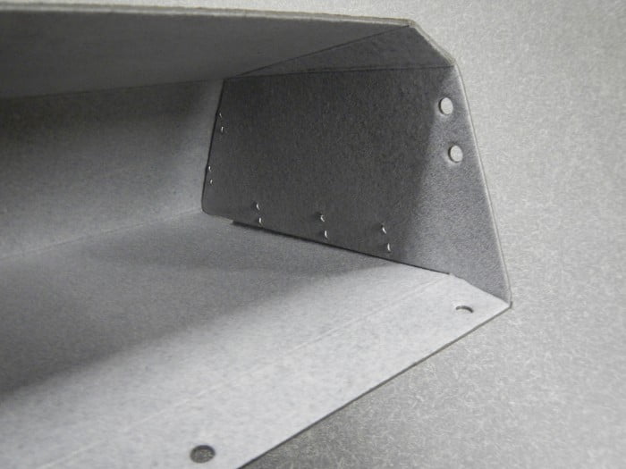 Glove Box Liner Grey - 1963 Buick Riviera Glove Box Liner with out Air Conditioning - Image 4