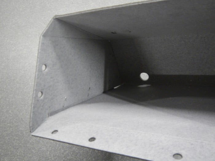 Glove Box Liner Grey - 1963 Buick Riviera Glove Box Liner with out Air Conditioning - Image 5
