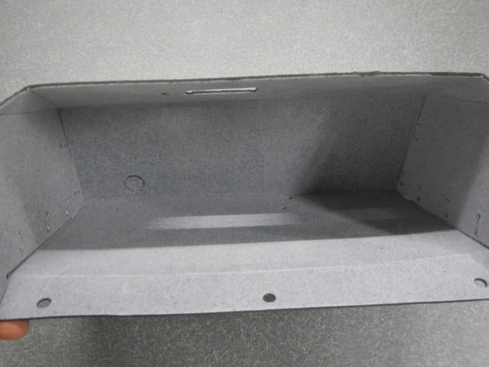 Glove Box Liner Grey - 1964 1965 Buick Riviera Glove Box Liner with Air Conditioning - Image 3