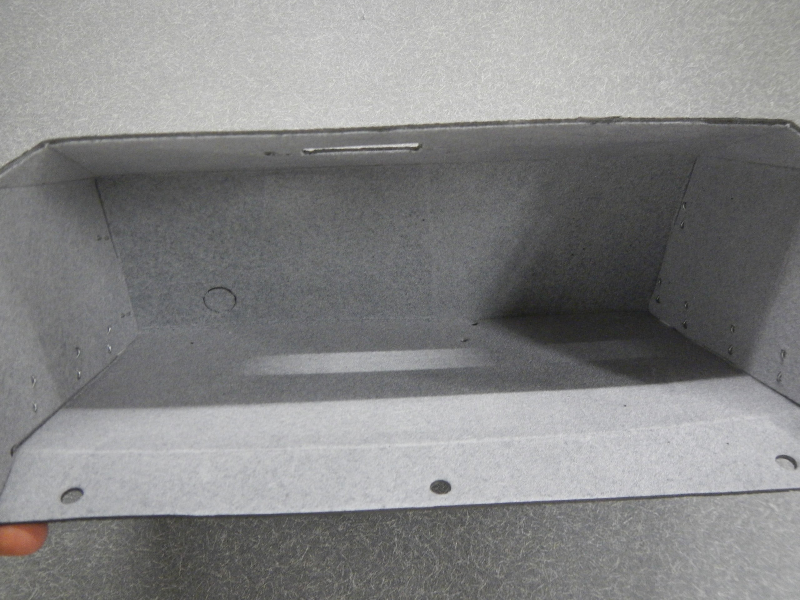 Glove Box Liner Grey - 1964 1965 Buick Riviera Glove Box Liner with Air Conditioning - Image 3
