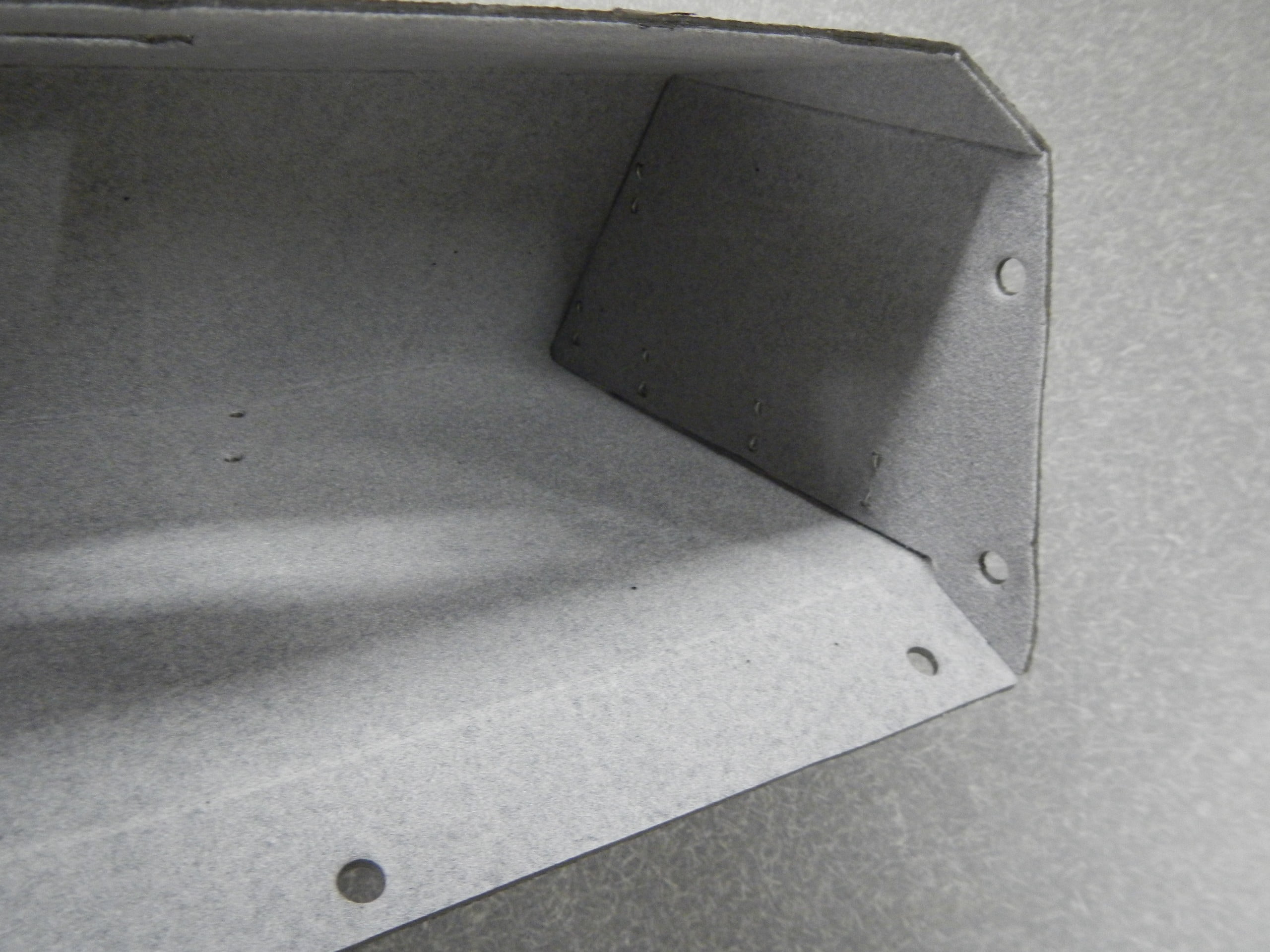 Glove Box Liner Grey - 1964 1965 Buick Riviera Glove Box Liner with Air Conditioning - Image 4