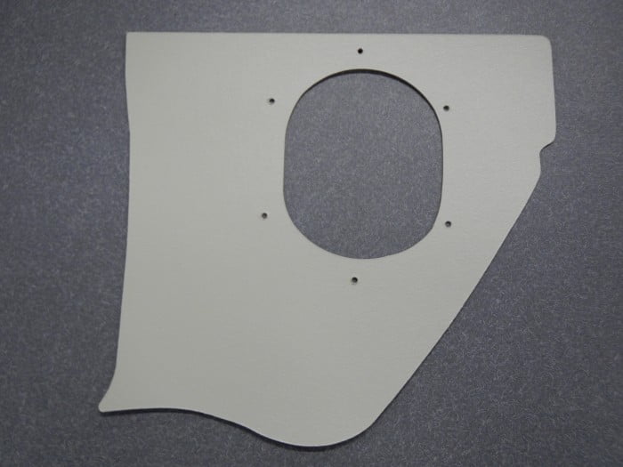 Kick Panels Covers Thick Cardboard Fawn - 1960 Buick LeSabre Invicta Electra Air Conditioned - Image 3