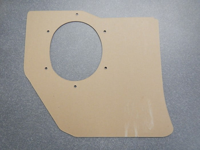 Kick Panels Covers Thick Cardboard Fawn - 1961 1962 Buick LeSabre Invicta Wildcat Electra Air Conditioned - Image 6