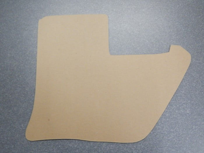 Kick Panels Covers Thick Cardboard Fawn - 1961 1962 Buick LeSabre Invicta Wildcat Electra Air Conditioned - Image 7