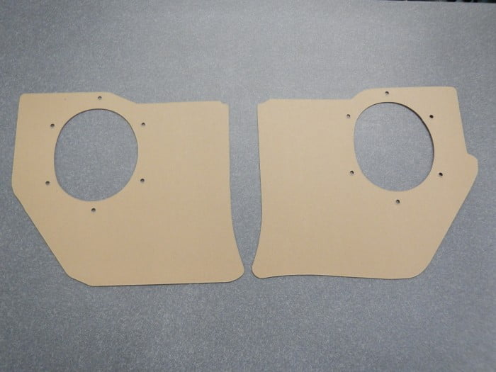 Kick Panels Covers Thick Cardboard Fawn - 1961 1962 Buick LeSabre Invicta Wildcat Electra non Air Conditioned - Image 5