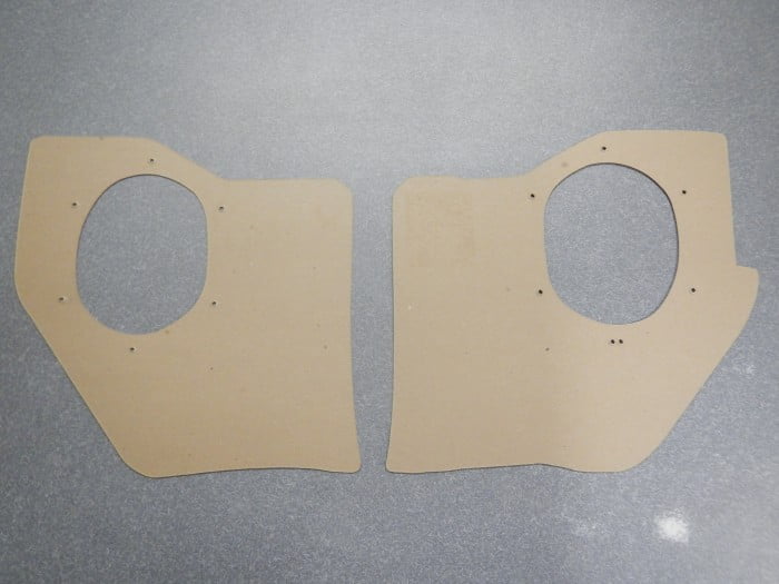 Kick Panels Covers Thick Cardboard Fawn - 1963 Buick LeSabre Invicta Wildcat Electra - Image 5