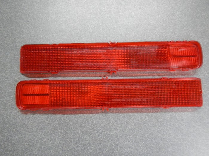 1965 Buick Riviera Tail Light Lenses and Back Up Lenses Set Taillight 65 GS NEW - Image 3