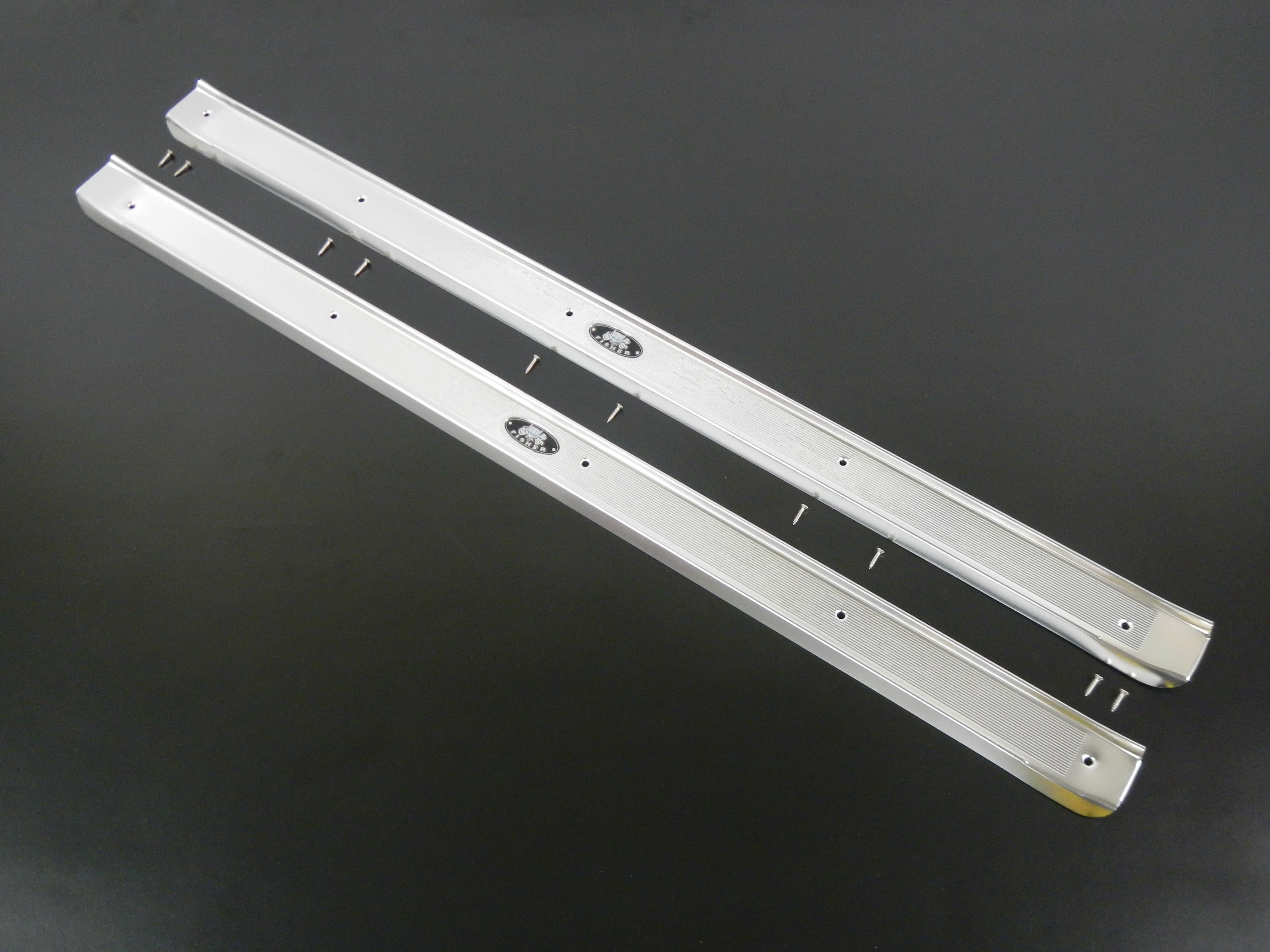 63 64 65 Buick Riviera Door Sill Plates Pair Body by Fisher 1963 1964 1965