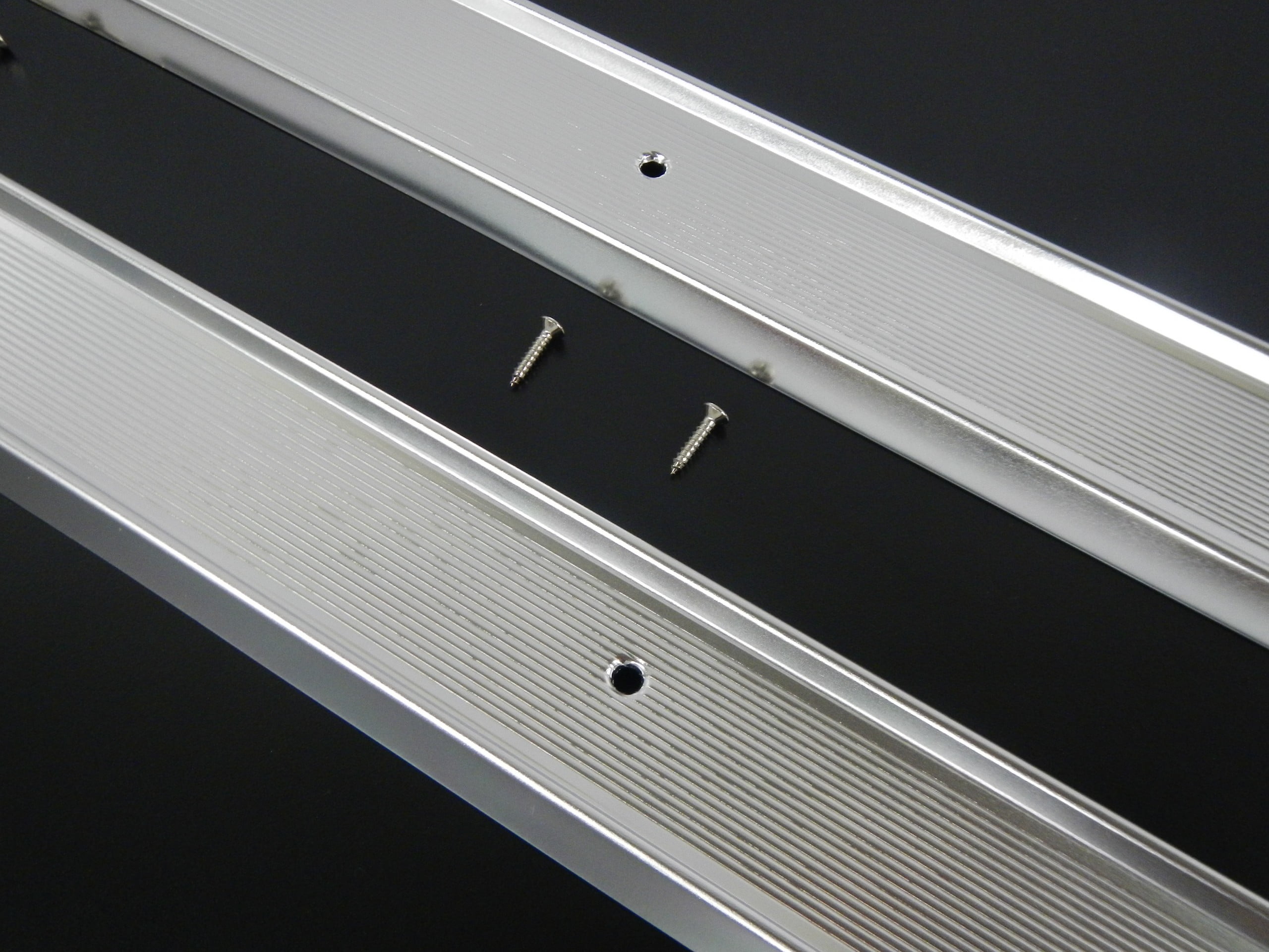 63 64 65 Buick Riviera Door Sill Plates Pair Body by Fisher 1963 1964 1965 - Image 6