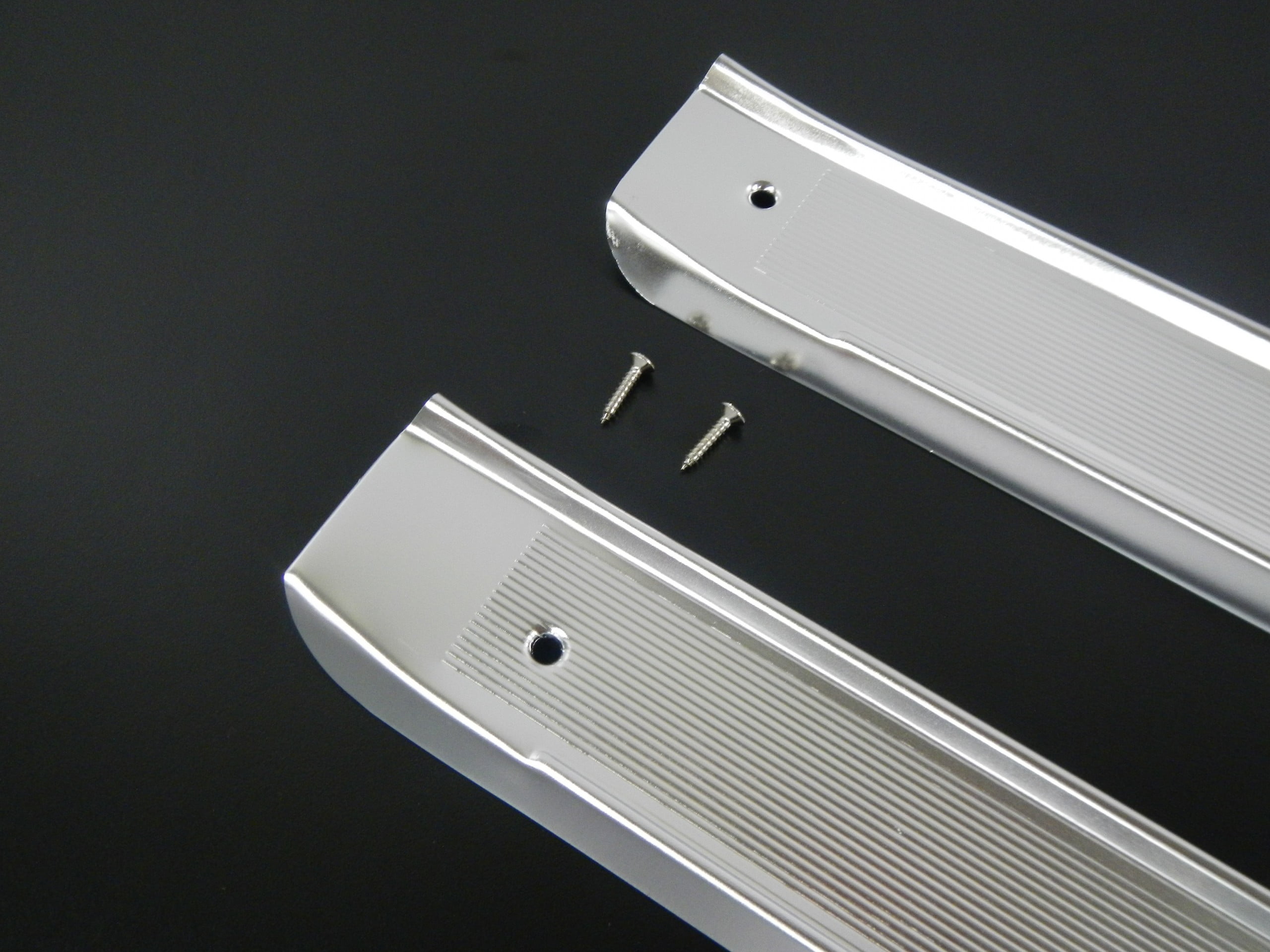 63 64 65 Buick Riviera Door Sill Plates Pair Body by Fisher 1963 1964 1965 - Image 7