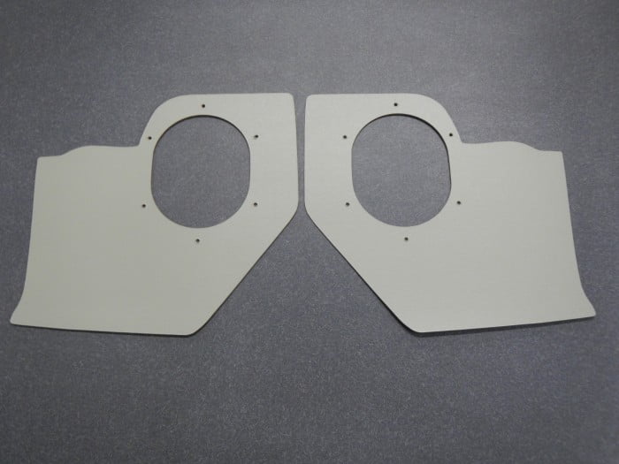 Kick Panels Covers Thick Cardboard Fawn - 1963 Buick Riviera