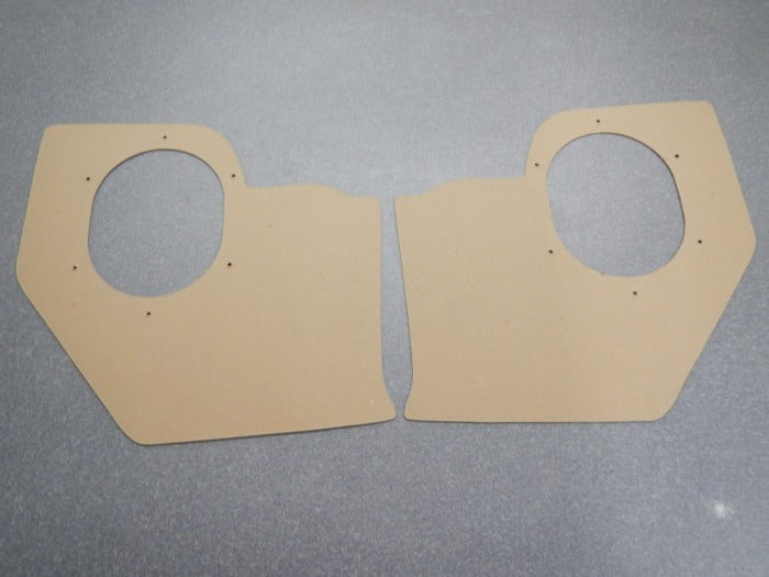 Kick Panels Covers Thick Cardboard Fawn - 1963 Buick Riviera - Image 6