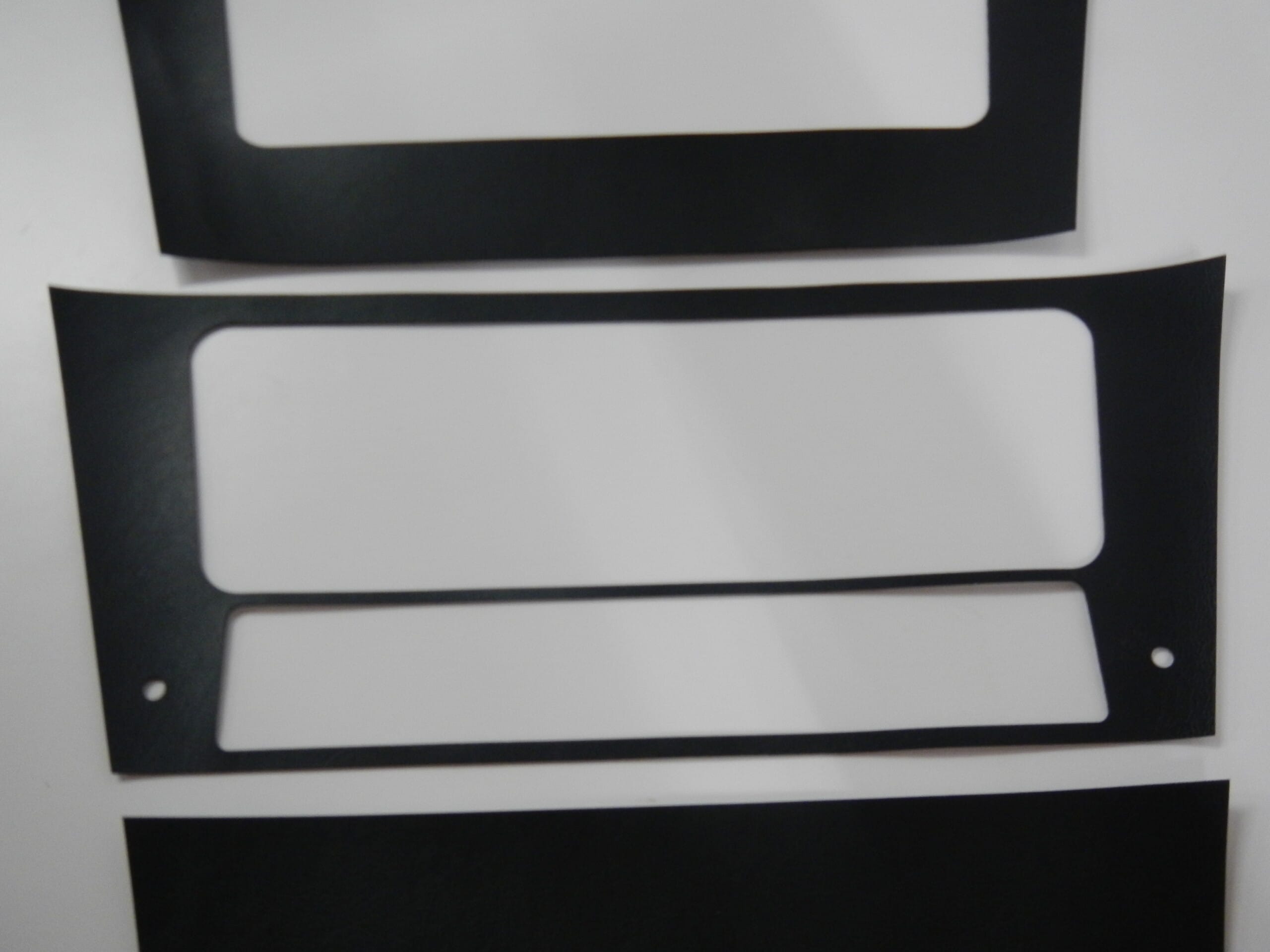 1964 Buick Riviera Black Vinyl Console Trim Kit 64 Riv Complete for Standard Interior - Image 4
