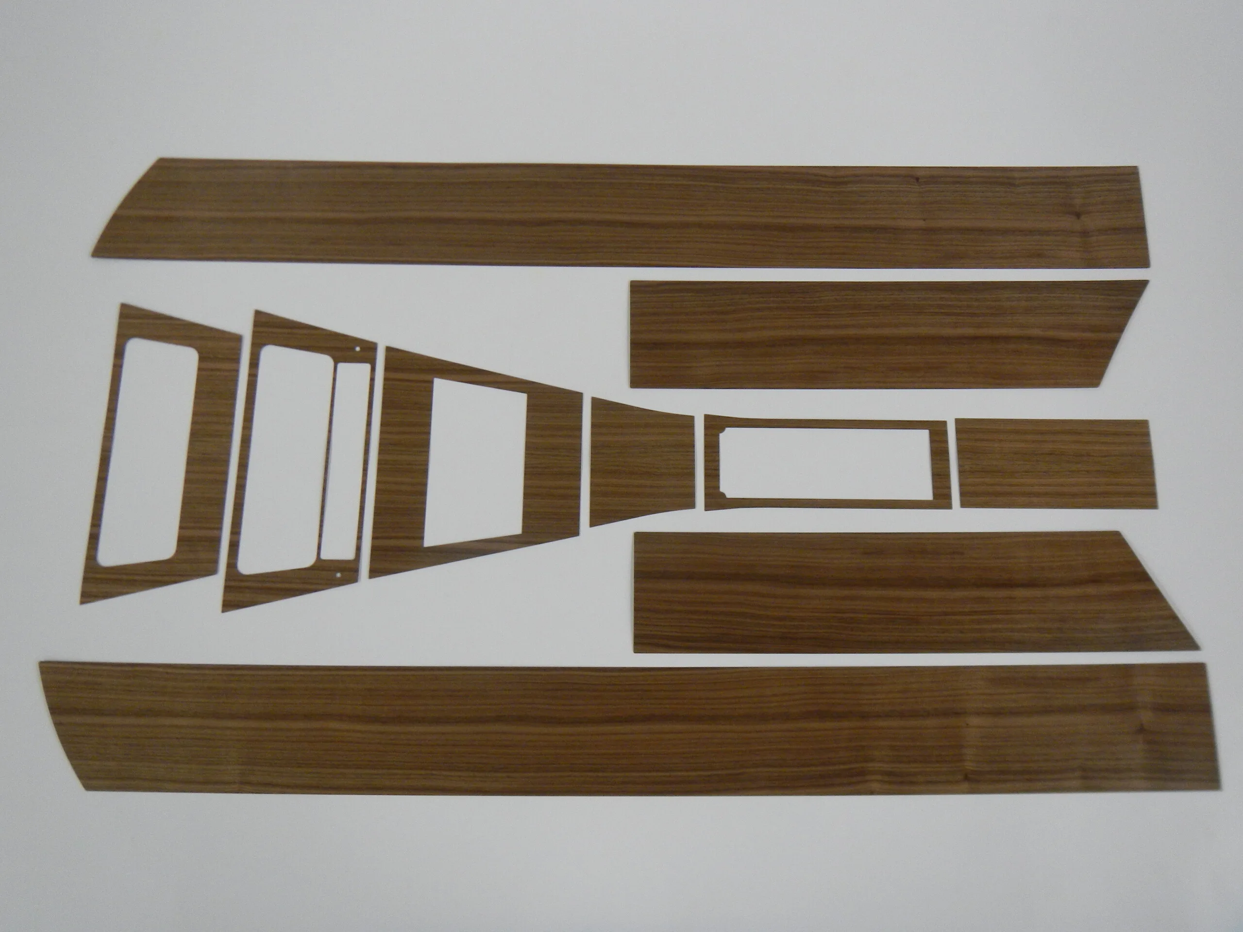 1964 Buick Riviera Walnut Wood Interior Trim Kit Door Panels & Console 64 Deluxe