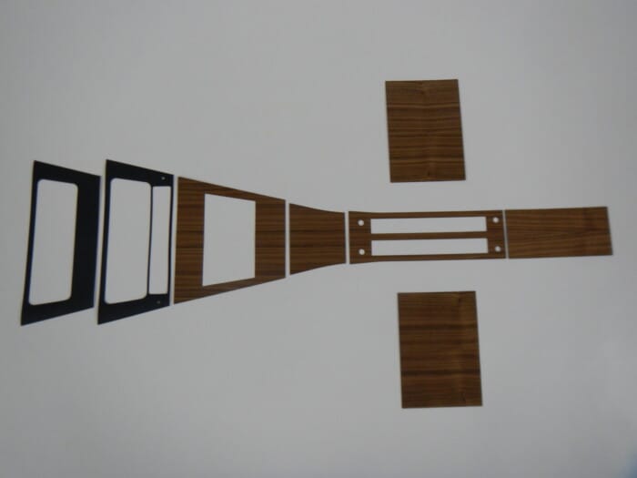 1965 Buick Riviera Walnut Wood Interior Trim Kit Door Panels & Console 65 Stand