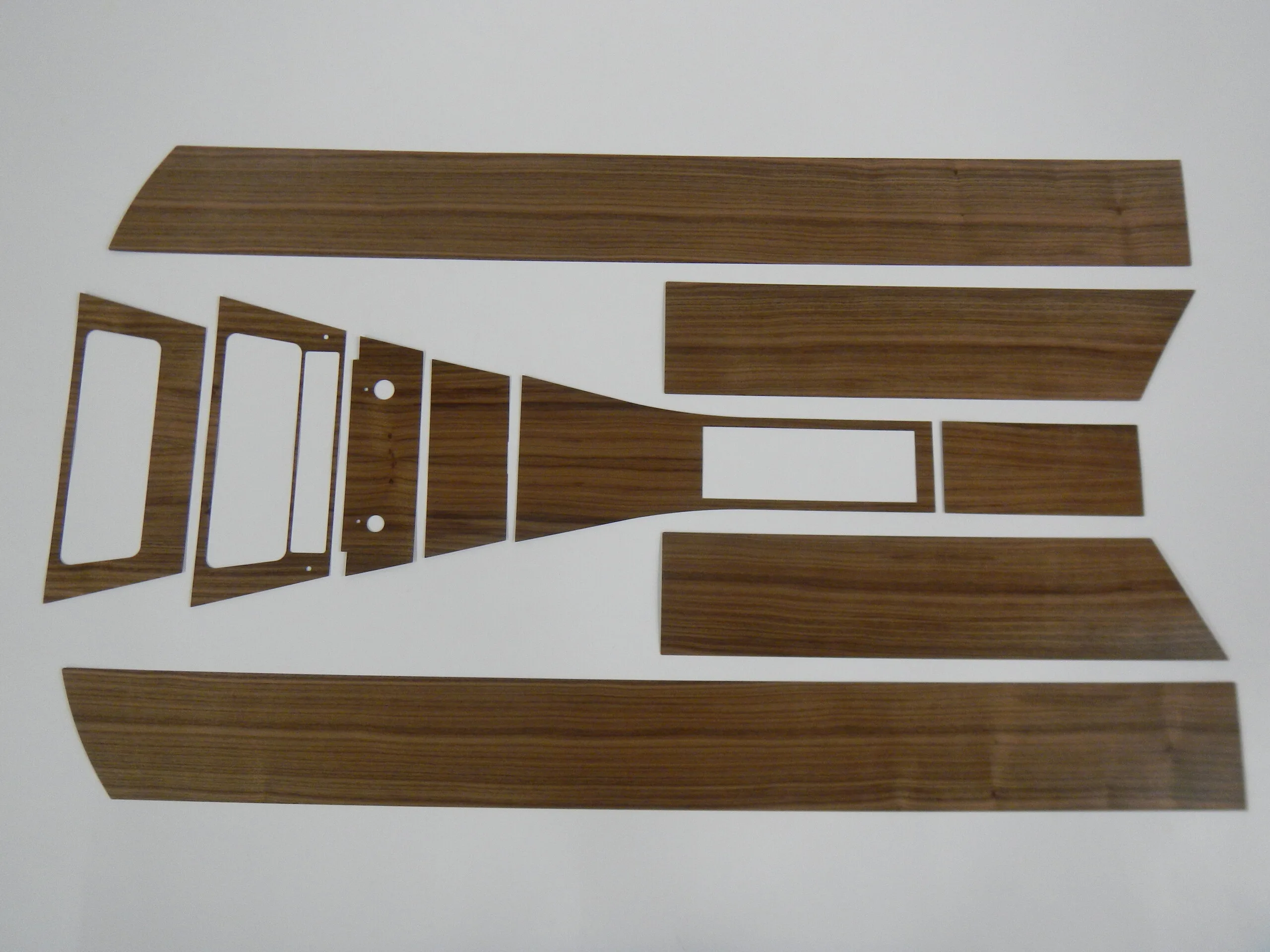 1963 Buick Riviera Walnut Wood Interior Trim Kit Door Panels & Console 63 Riv Custom non Factory