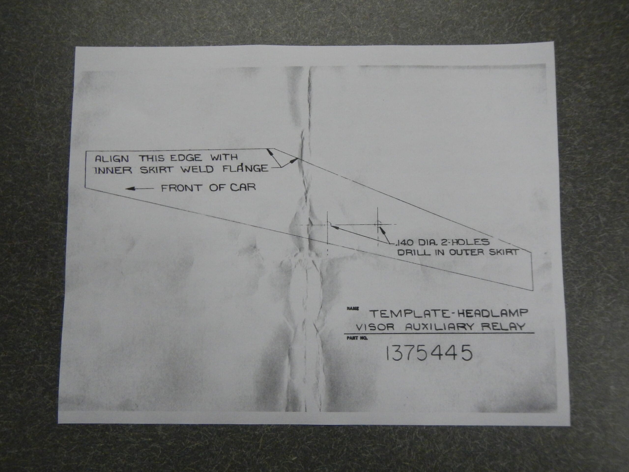 1965 Buick Riviera Clamshell Headlight Shop Manual Repair Service Clam Shell 65 - Image 8
