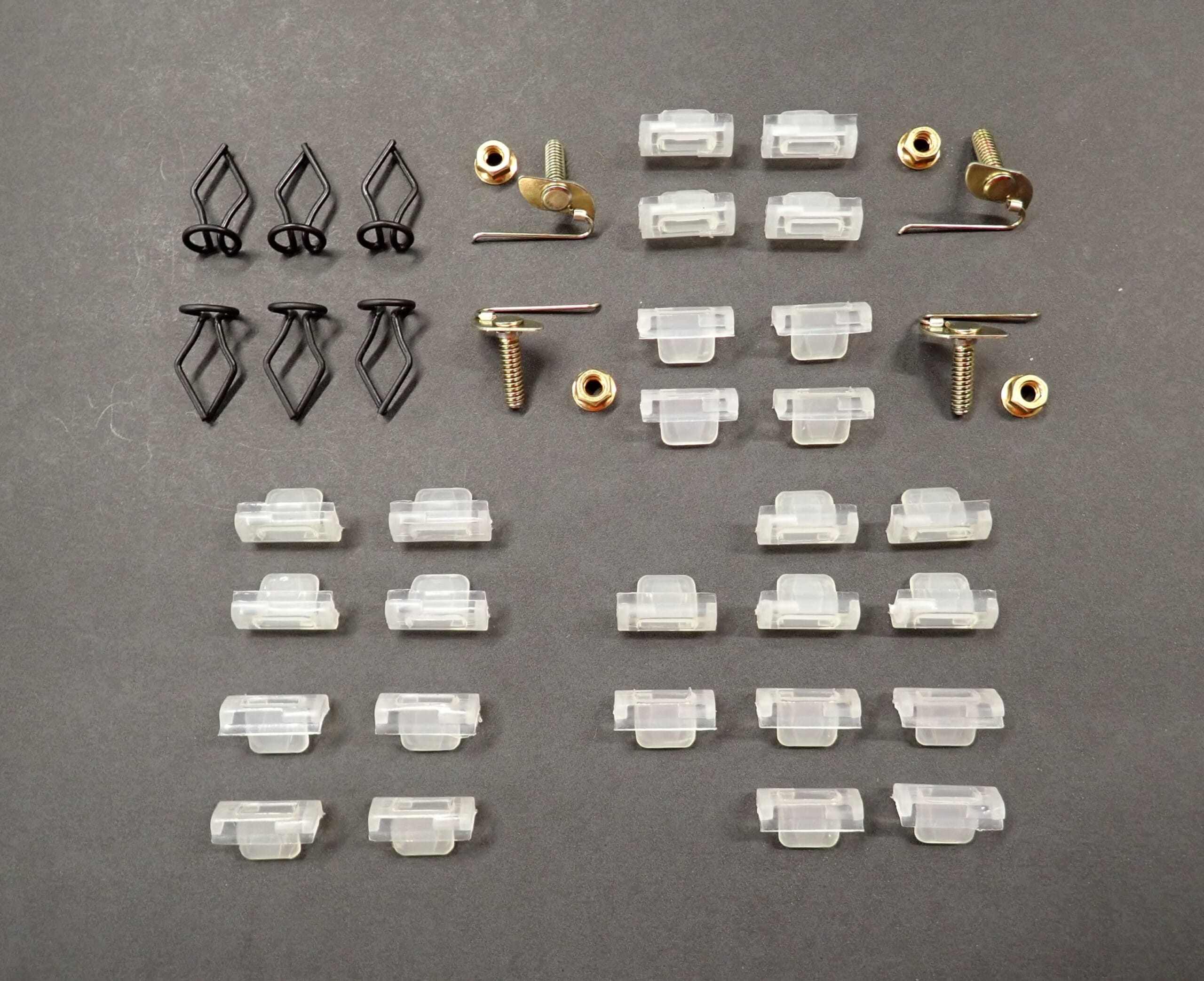 Side Trim Clip Set Complete Thin Side Trim - 63 64 65 Buick Riviera